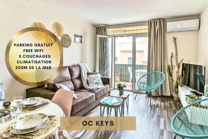 La Petite Venise Empuriabrava Solarium Vue Mer, 2 Terrasses Clim Parking Free Oc Keys Buitenkant foto